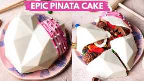 HOW TO MAKE VIRAL PINATA CAKE | 3D CHOCOLATE SMASH CAKE | HAMMER CAKE RECIPE VIDEO