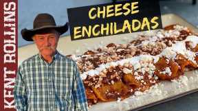Authentic Cheese Enchiladas | Enchiladas Rojas