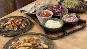 How To Make Fish or Chicken Soft Tacos | Rachael Ray