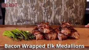 Bacon Wrapped Elk Medallions
