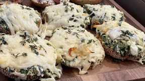 How To Make Warm Artichoke and Spinach Bagels | Rachael Ray's Bagel Lab