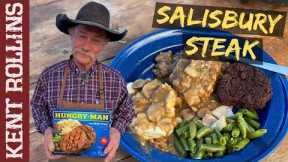Salisbury Steak Recipe | Hungry Man TV Dinner Remake