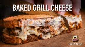 Instant Pot Baked Brisket Grilled Cheese
