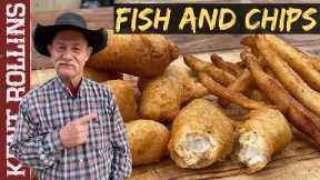 Beer Battered Fish and Chips | Crispy Fried Fish and French Fries