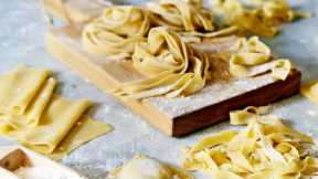 Rachael Shows You How To Make Homemade Pasta | Fresh Tagliatelle or Pappardelle