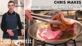 Chris Makes Sweet and Saucy Pork Chops | From the Home Kitchen | Bon Appétit