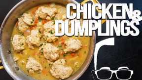 HOT CHICKEN & DUMPLINGS (THE ULTIMATE COMFORT FOOD?) | SAM THE COOKING GUY
