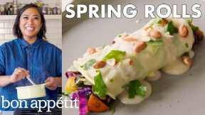 Melissa Makes Fresh Spring Rolls (Lumpiang Sariwa) | From the Home Kitchen | Bon Appétit
