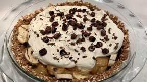 How To Make Banoffee Pie (Banana Toffee Pie) with Pretzel Crust | No-Bake Dessert | Clinton Kelly