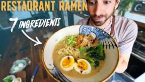 Turn 7 Basic Ingredients into Restaurant Style Ramen