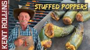 Stuffed Jalapeno Poppers | Smoked Seafood Stuffed Poppers