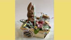 How To Make a Chocolate Bunny Cocktail Kit | Easter Basket For Adults