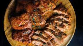 How To Make Seared Pork Tenderloin with Smoked Paprika and Oregano | Tuesday Nights Mediterranean