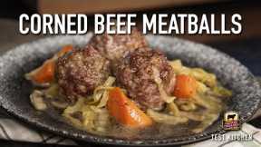 Corned Beef Meatballs & Cabbage Recipe