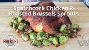Spatchcock Chicken and Roasted Brussels Sprouts