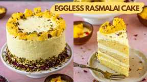 Rasmalai Cake Recipe- Eggless and Easy Recipe | Indian Fusion Cake | Holi Spcial Rasmalai Cake