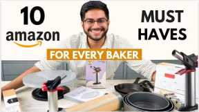 Must Have Tools For Every Baker | Baking Essentials| Fun Amazon Kitchen Gadgets, Cake Decorating