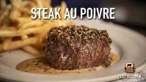 How to Make Steak Au Poivre | Classic French Recipe