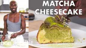 DeVonn Makes Matcha Cheesecake | From the Home Kitchen | Bon Appétit