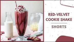 EPIC Red Velvet Cookie MilkShake #SHORTS summer milkshake recipes