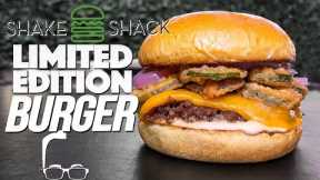 MAKING THE NEW (LIMITED EDITION) SHAKE SHACK BURGER FROM ASIA... AT HOME! | SAM THE COOKING GUY