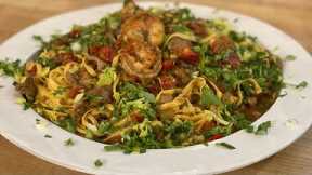 How To Make Jambalaya-Style Pasta with Spicy Pork (or Chicken) and Shrimp | Rachael Ray