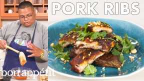 Harold Makes Oven-Baked Pork Ribs | From The Home Kitchen | Bon Appétit