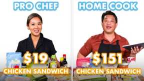 $151 vs $19 Chicken Sandwich: Pro Chef & Home Cook Swap Ingredients | Epicurious