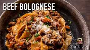 How to Make Classic Beef Bolognese | Ground Beef Recipe