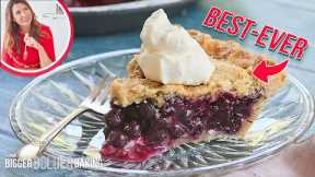 The ONLY Blueberry Pie Recipe You Need!