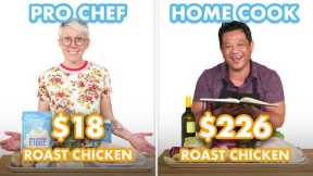 $226 vs $18 Roast Chicken: Pro Chef & Home Cook Swap Ingredients | Epicurious