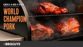 Competition Smoked Pork Butt | World Champion Diva Q | Traeger Grill | Master Grillability | BBQGuys