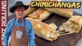 Green Chile Chicken Chimichangas | Best Homemade Chimichangas