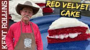 Old Fashioned Red Velvet Cake | Dutch Oven Cake Recipe