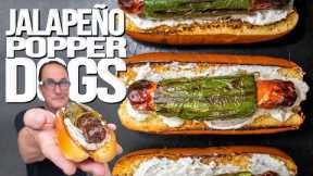 JALAPEÑO POPPER DOGS (MY NEW FAVORITE HOT DOG?) | SAM THE COOKING GUY