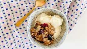 How To Make Oat Crumb Topping For Fruit Crumbles | Pantry Recipe | Kelsey Nixon
