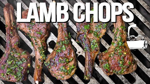 INSANELY EASY 6 INGREDIENT LAMB CHOPS (ON THE GRILL!) | SAM THE COOKING GUY