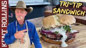 Smoked Tri Tip | Best Tri Tip Steak Sandwich