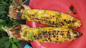 How to Make Easy Grilled Corn with Jalapeño Cilantro Glaze | Sunny Anderson