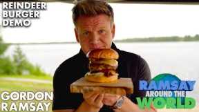 Gordon Ramsay Makes a Reindeer Burger!? | Ramsay Around the World