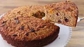Easy and Healthy Oatmeal Cake Recipe
