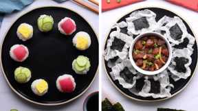 10 Clever Rice Hacks for Your at Home Sushi Night!!! So Yummy
