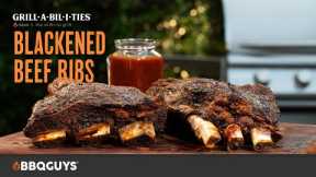 How to Cook Beef Ribs on a Gas Grill - Recipe | Kenneth Temple | Master Grillabilities | BBQGuys
