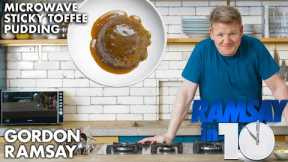 Gordon Ramsay Makes a Sticky Toffee Pudding in a Microwave?!? | Ramsay in 10
