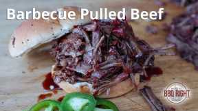 Barbecue Pulled Beef Sandwich