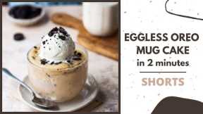 BEST Oreo Mug Cake in Microwave in JUST 2 Minutes | Quick & Eggless | Eggless Mug Cake| NO Oven
