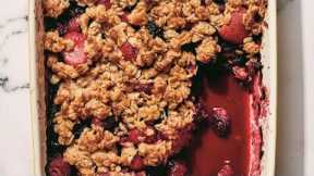 How to Make Fruit Crisp With Any Fruit—Fresh or Frozen | Tia Mowry
