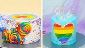 10 Amazing DIY Cake Decoration Ideas! Oddly Satisfying Cake Decoration Tutorial! So Yummy