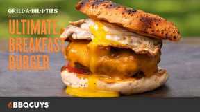 Ultimate Grilled Breakfast Burger Recipe | Weber Traveler Grill | Master Grillabilities | BBQGuys