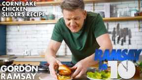 Gordon Ramsay Makes Spicy Cornflake Chicken Sliders in Under 10 Minutes